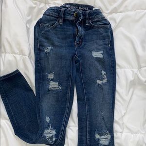 American Eagle Outfitters Dark Blue Jeans